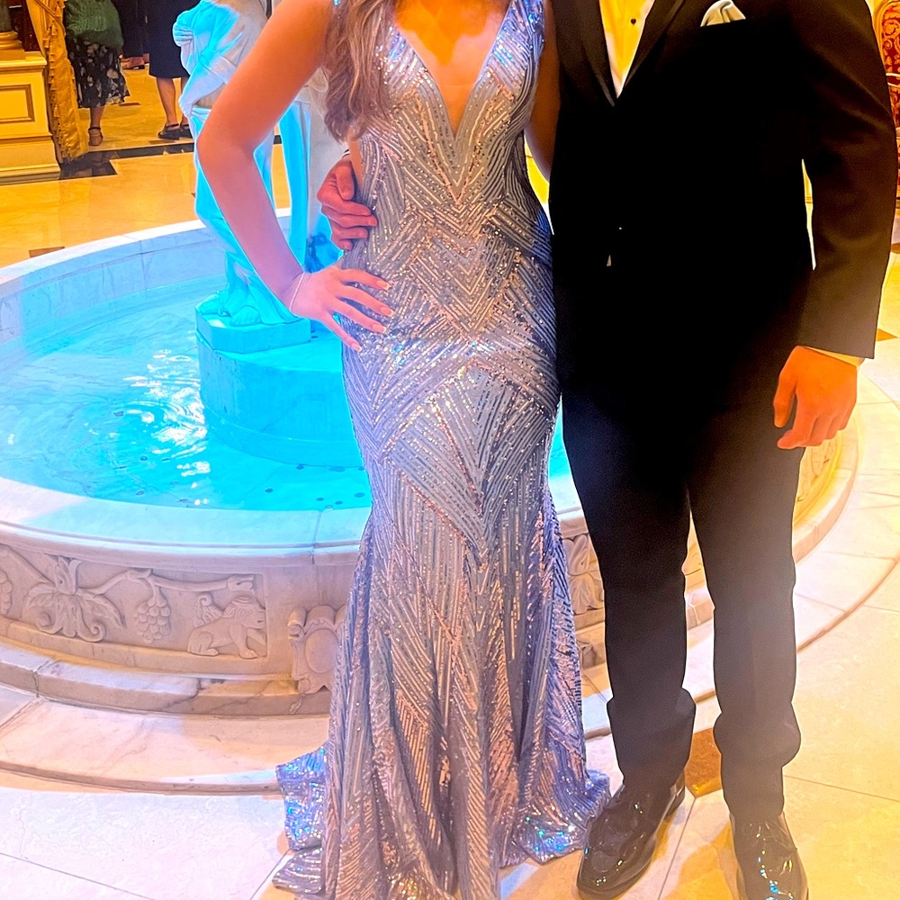 Gorgeous Sequence Prom Dress
